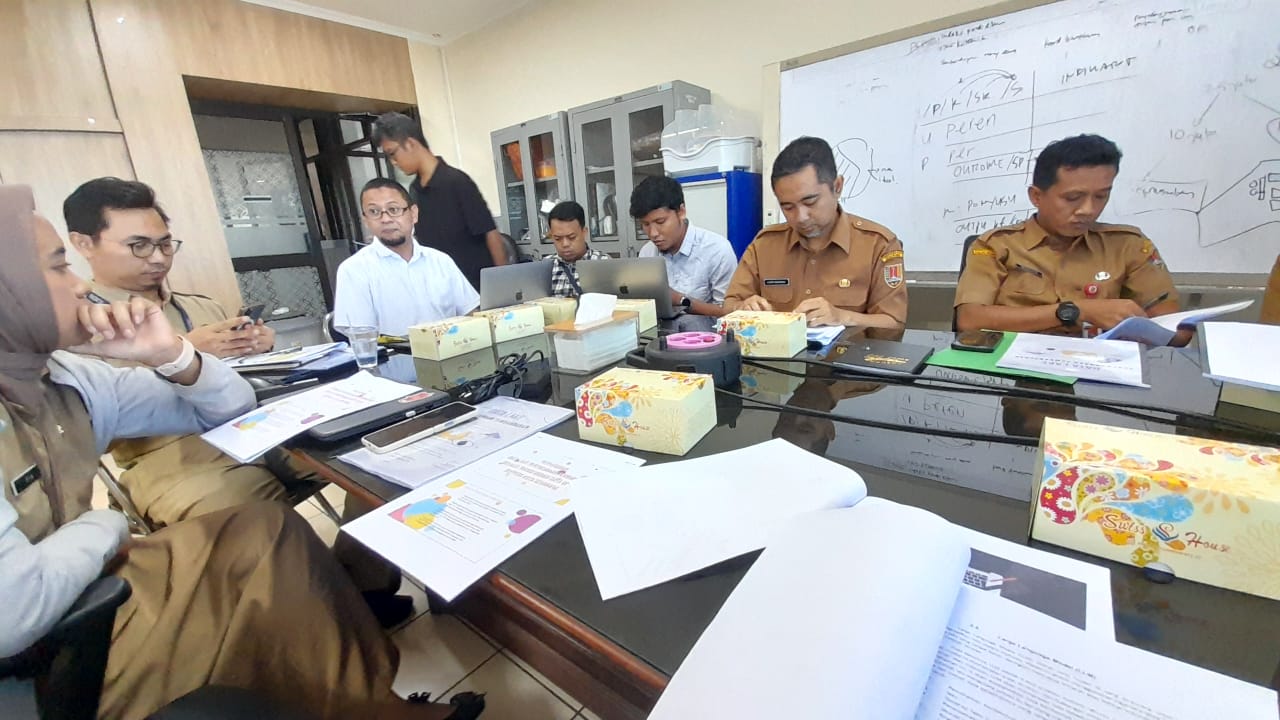 Diskominfo Kota Semarang Ikuti Rapat Pembahasan Laporan Pendahuluan Kajian Penyusunan Big Data Perencanaan Pembangunan
